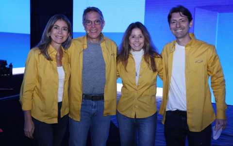 Juliana López, Santiago Chamorro, Chris Rego y Renato Silva.