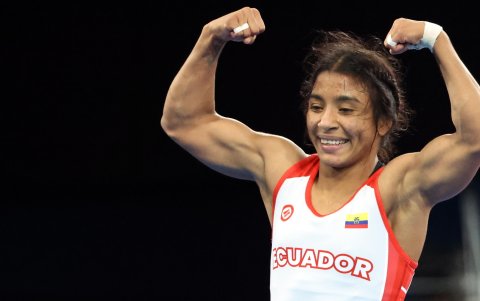 Lucia Yamileth Yepez Guzman manifestó su alegría por su histórica participación en París 2024