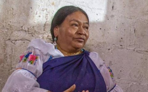 Quinatoa es historiadora y fue curadora de la reserva del Banco Central del Ecuador.