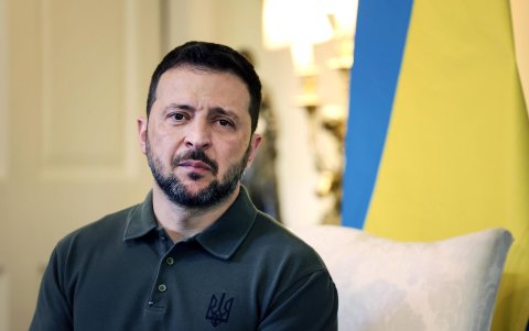 El presidente ucraniano, Volódimir Zelenski.