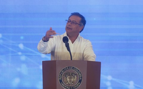 Foto de archivo del presidente de Colombia, Gustavo Petro.