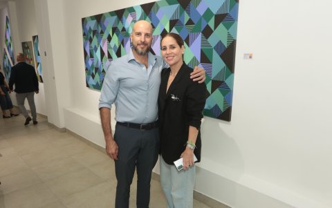 Eduardo Amador y Verónica Luque.