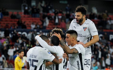 Liga de Quito y un festejo a lo grande en Copa Ecuador.