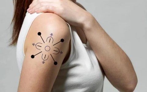 Estos tatuajes cambian de color según ciertos parámetros químicos en el cuerpo humano.