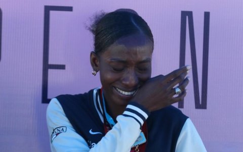 Kiara llorando de felicidad al escuchar a su madrecita decirle princesa.