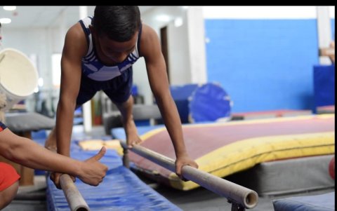 Dylan Salguero tiene muchas medallas en su corta carrera deportiva.