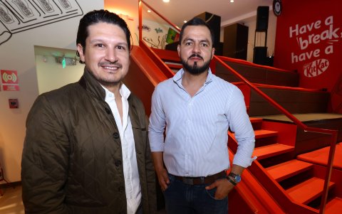 Pedro Izurieta y Jorge Román.