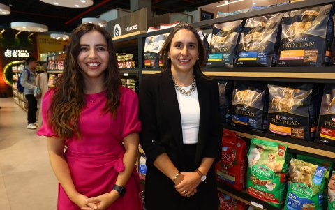 Alejandra Montoya y Ana Cristina Valencia.