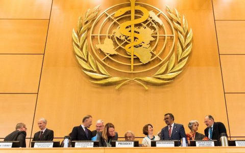 Sede de la OMS en Ginebra.