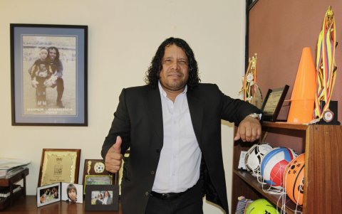 Jacinto Espinoza fue portero de la selección ecuatoriana de fútbol