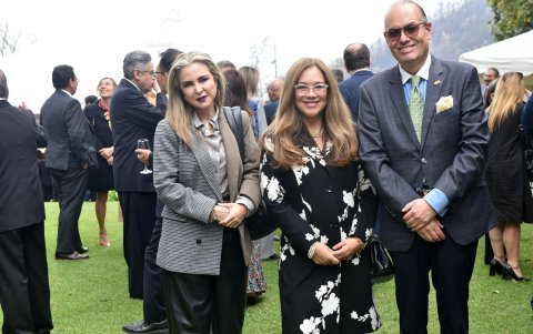 Mónica Heller, Ruth Hidalgo y Juan Carlos Terán.