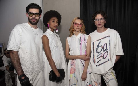 Matías Rosales, Zulley Torres, Bernardita Dávila y Andrés Ruilova.