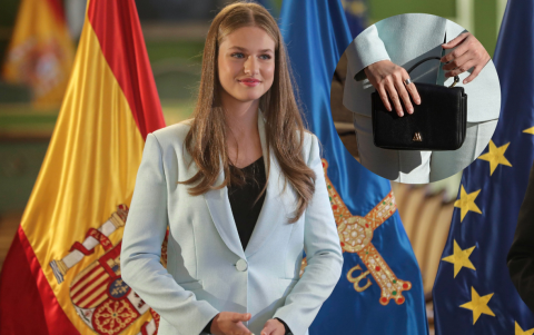 El outfit de la princesa Leonor al recibir la Medalla de Oro del Principado.