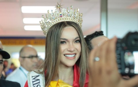 Mara Topic viajó a México para participar del Miss Universo 2024.