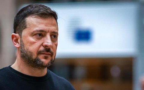 El presidente de Ucrania, Volodímir Zelenski.