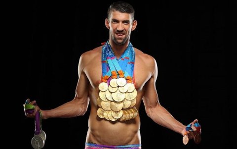 Michael Phelps es el deportista con más medallas olímpicas (28).