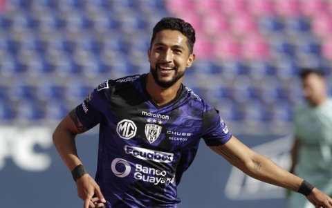 Jeison Medina hizo un gol al Macará.