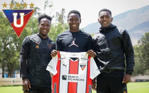 Jhojan, Anderson y Madison Julio se formaron en la cantera de los albos.