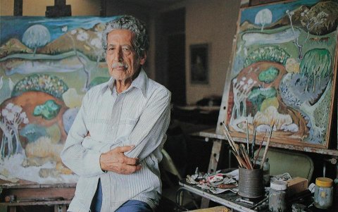 El pintor quiteño radicado en Guayaquil falleció en 1995.