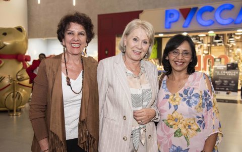 Pilar Orellana, Nadia Kirdiapkina y Susana Caza.