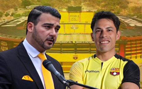 Matías Oyola sería el nuevo técnico de Barcelona, que es presidido por Antonio Álvarez.