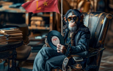 La banda tomó su nombre de Droz un mono que es el personaje estelar de un circo ruso.