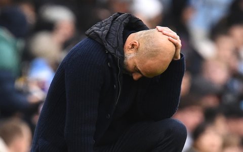 El técnico español Pep Guardiola expresó su malestar tras un nuevo partido de Manchester City sin ganar en Premier League.