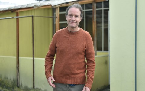 Andrés Vallejo, miembro del Comité Promejoras de La Floresta.