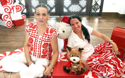 María Fernanda Patiño y Margarita Vidal.