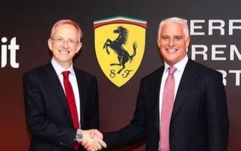 El 16 de enero directivos de Ferrari y Unicredi cerraron el trato que los vincula comercialmente en la Fórmula 1