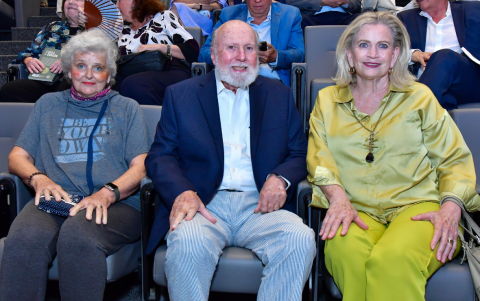 Hella Wright, Roberto Seminario y Verónica de Seminario.