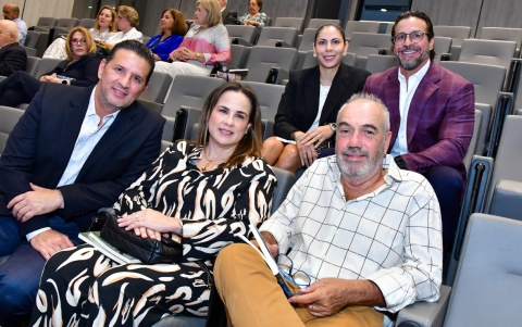Xiomara Ortega, Daniel Plaza, José Guevara, María Boloña y Alfredo Rosales.