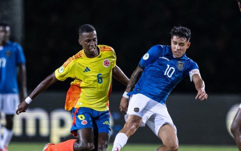 Colombia derrotó 1-0 a Ecuador en el segundo partido del Sudamericano Sub-20 de Venezuela