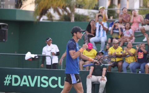 Andrés Andrade, junto a Diego Hildalgo, fueron la pareja de dobles que resultó ganadora en Salinas.