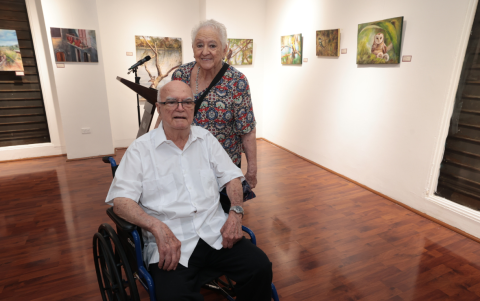 Marcela y Rafael Drouet.