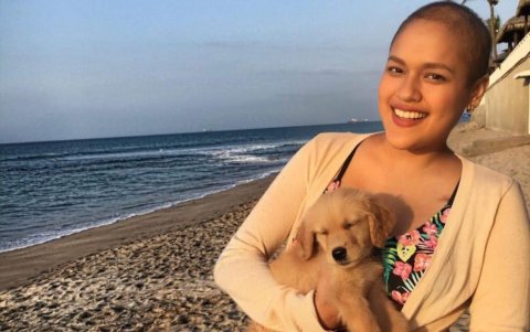 Camila y Kai, meses después de haber llegado a su vida.