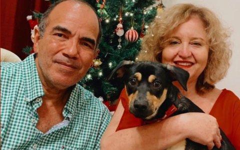 Milo y los papás de Paulina.