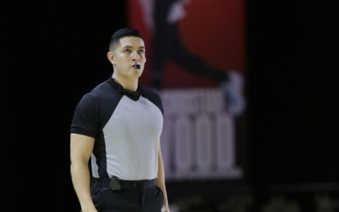 Carlos en uno de los partidos de los pasados Juegos Olímpicos de París 2024.