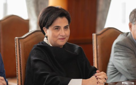 La ministra de Relaciones Exteriores de Ecuador, Gabriela Sommerfeld.