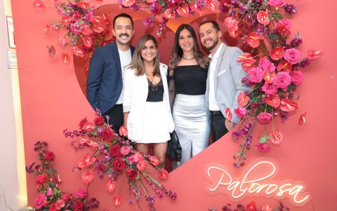 Diego Chang, Susan Lazo, Sandy León y Andrés Miranda.