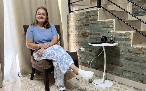 Salud. Francisca Pin, por el Covid-19, perdió el 95 % de un pulmón.