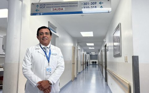 Especialista. Stenio Cevallos no pensó sobrevivir de la pandemia.