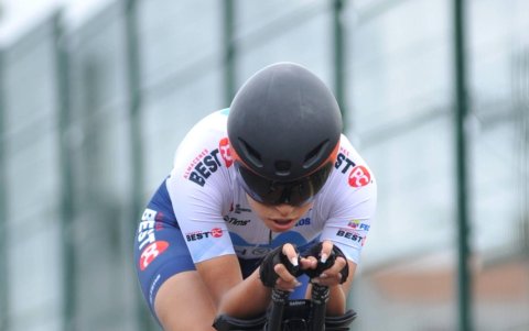 Nahomi Játiva encontró su pasión en el ciclismo.
