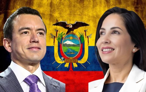 Daniel Noboa y Luisa González volverán a enfrentarse en las urnas en un balotaje.