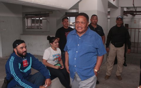 Jorge Guzmán fue electo como nuevo presiden te en las elecciones del 27 de febrero.