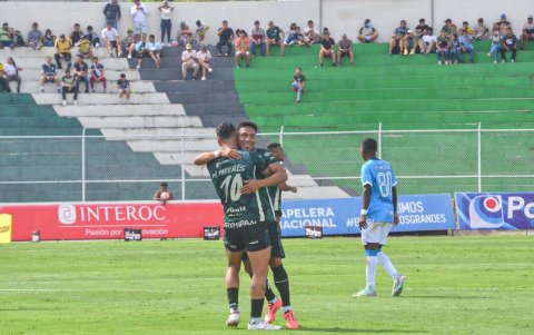 Machala, 23 de febrero, Orense SC gana 1x0 a Manta FC en la segunda fecha de la LigaPro 2025, en el estadio 9 de Mayo. Gol Angel Mena. API. Gleen Suárez
