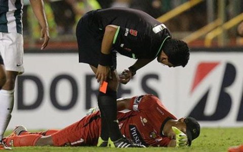 2015 y Máximo Banguera hizo por primera vez el desmayo en el Monumental.