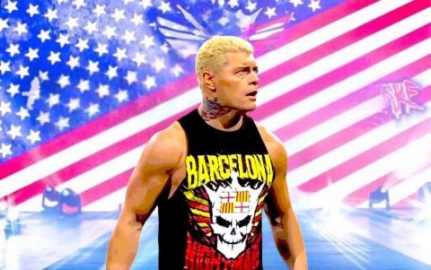 Cody Rhodes usó una camiseta con un escudo parecido al de Barcelona SC