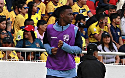 Darwin Guagua fue la sorpresa en la nómina de Ecuador ante Venezuela.
