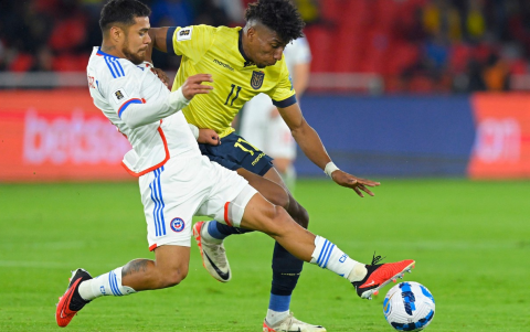 Ecuador visitará a Chile en el estadio Nacional Julio Martínez de Santiago, en el duelo de la fecha 14 de las eliminatorias